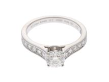 CARTIER　カルティエ　リング　ソリテール1895R　プラチナ　PT950　ダイヤモンド0.54ct　約3.6g　47号【433】