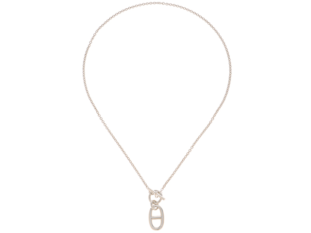 HERMES エルメス シェーヌダンクル ネックレス シルバー 9.1g HERMES エルメス シェーヌダンクル ネックレス シルバー 9.1g