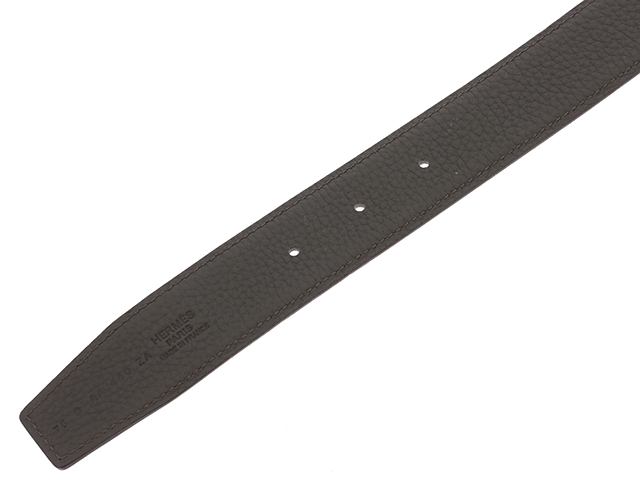 HERMES エルメス マルトレHベルト サイズ75 32mm エタン