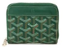 GOYARD ゴヤール マティニョン PM ウォレット グリーン PVC