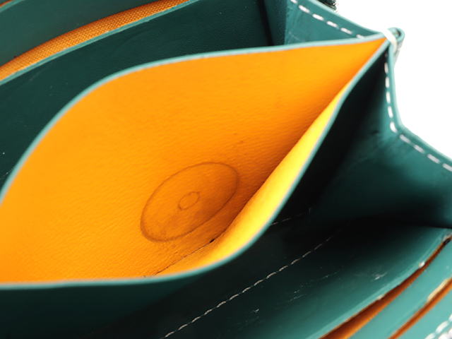 GOYAR ゴヤール マティニョン PM ウォレット イエロー GOYARD