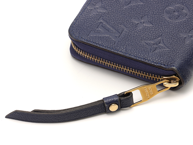 LOUIS VUITTON アンプラント ラウンドジップ 長財布M60943 ジッピーウォレット/M60943/アンプラント/イリス/ブルー/ネイビー