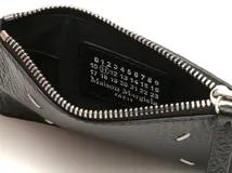 Maison Margiela　メゾン マルジェラ　4ステッチカードケース　ブラック　カーフ 　S56UI0143【431】2146000380419