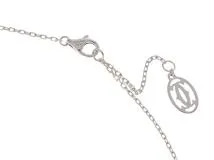 Cartier カルティエ ダムールネックレス　ホワイトゴールド　1粒　ダイヤモンド　2.9g　B7215900【432】2146000383335