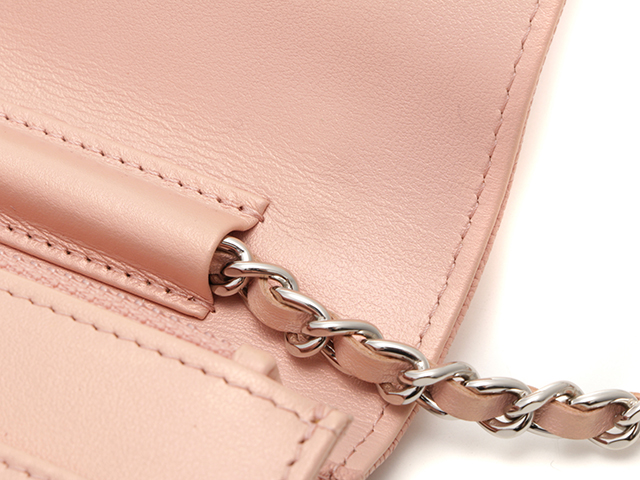 【激レア】CHANEL Vステッチ　チェーンウォレット Yahoo!オークション -「シャネルバッグvステッチ」(シャネル