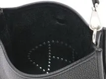 HERMES エルメス　ショルダーバッグ エヴリンTPM ブラック　トリヨンクレマンス Y刻印 2146000384349【430】