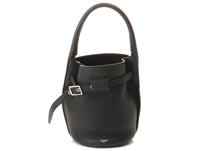 美品！CELINE ビッグバッグバケット　ナノ　グレー セリーヌ(CELINE)セリーヌ ビッグバッグバケットナノ 2way