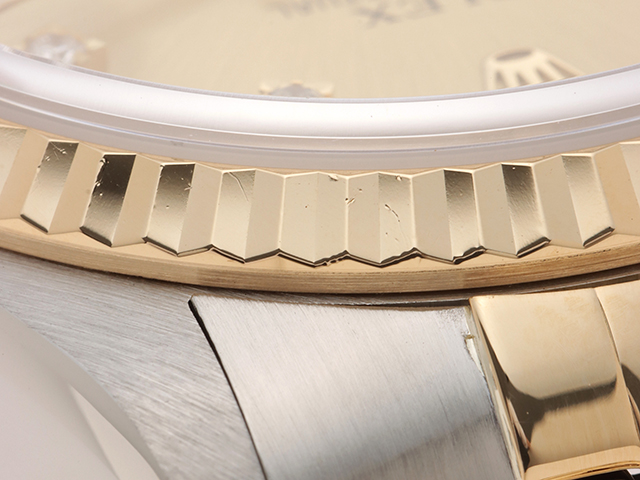 ROLEX ロレックス デイトジャスト 16233 メンズ YG/SS 【431