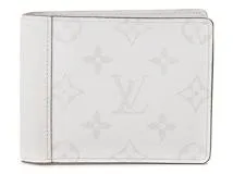 LOUIS VUITTON　ルイヴィトン　小物　メンズ財布　ボリトフォイユ・ミュティブル　モノグラム・タイガ　ホワイト　M30896　【472】HA