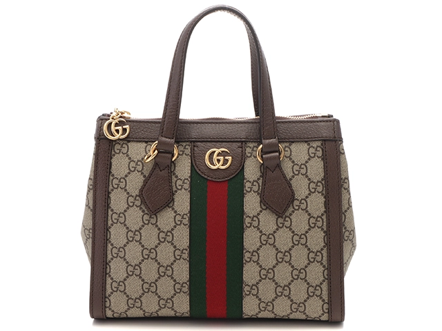 グッチ GUCCI オフィディア GGスモール トートバッグ ベージュ 