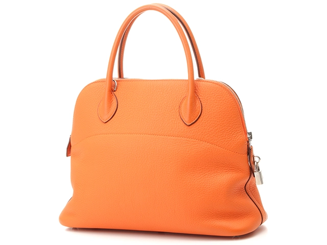 【大黒屋ECサイト・店頭限定】　HERMES　エルメス　ボリード31　オレンジ/SV　トリヨンクレマンス　【430】2146000389153