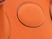 【大黒屋ECサイト・店頭限定】　HERMES　エルメス　ボリード31　オレンジ/SV　トリヨンクレマンス　【430】2146000389153
