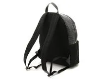 FENDI フェンディ バックパック リュックサック ズッカ PVC ナイロン カーフ ブラック グレー イエロー 7VZ042A9XTF17BJ【473】