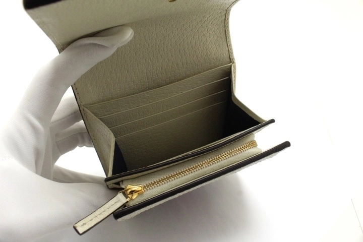 GUCCI グッチ オフディアGGウォレット 財布 598662 オフホワイト/レッド・ブルー GGスプリーム 【460】2146000390104