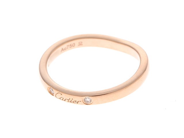 Cartier カルティエ バレリーナリング ピンクゴールド 18KPG 3ポイント