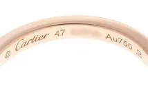 Cartier カルティエ バレリーナリング ピンクゴールド 18KPG 3ポイント