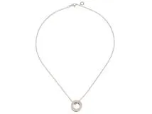 BVLGARI　ブルガリ　B-Zero1ネックレス　K18ホワイトゴールド　ダイヤモンド　12.2g　2146000390517　【205】