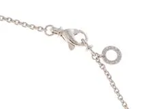 BVLGARI　ブルガリ　B-Zero1ネックレス　K18ホワイトゴールド　ダイヤモンド　12.2g　2146000390517　【205】