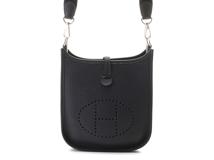HERMES エルメス ショルダーバッグ エヴリンTPM トリヨンクレマンス ブルーニュイ シルバー金具 Z刻印【472】YK