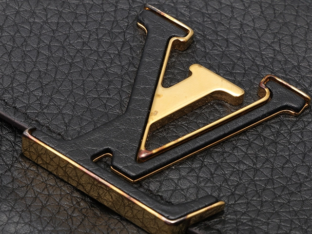 LOUIS VUITTON ルイヴィトン ポルトフォイユ・カプシーヌ トリヨンレザー ノワール M61248 長財布 【208】2146000391828