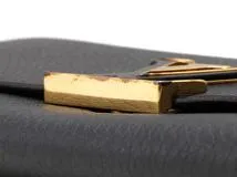 LOUIS VUITTON　ルイヴィトン　ポルトフォイユ・カプシーヌ　トリヨンレザー　ノワール　M61248　長財布　【208】2146000391828