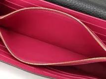 LOUIS VUITTON　ルイヴィトン　ポルトフォイユ・カプシーヌ　トリヨンレザー　ノワール　M61248　長財布　【208】2146000391828