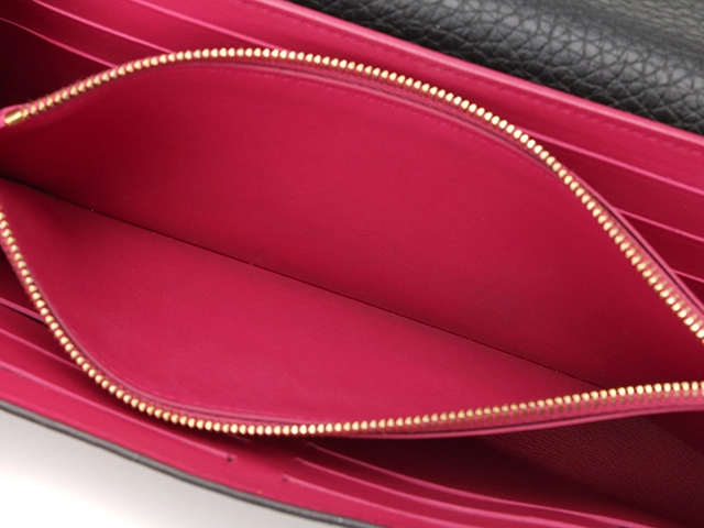 LOUIS VUITTON ルイヴィトン ポルトフォイユ・カプシーヌ トリヨンレザー ノワール M61248 長財布 【208】2146000391828