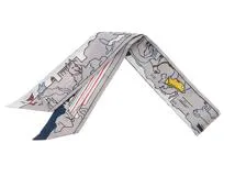 HERMES エルメス ツイリー LES CHIENS PARISIENS グリペール