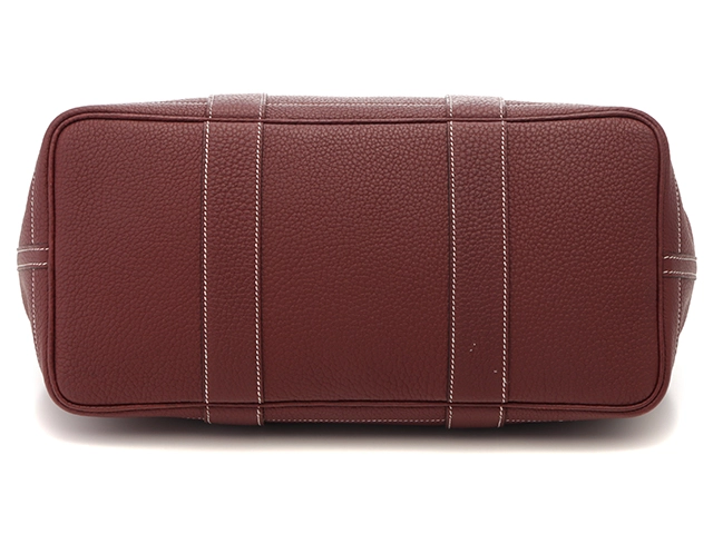 Hermes　エルメス　ガーデンパーティPM　ルージュアッシュ/SV【431】