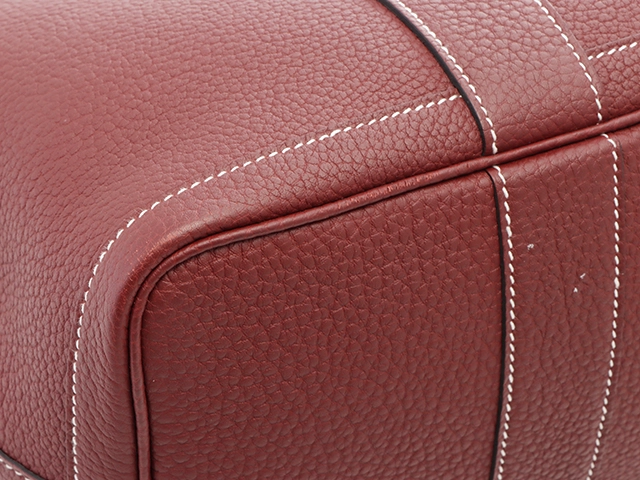 Hermes　エルメス　ガーデンパーティPM　ルージュアッシュ/SV【431】