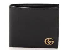 GUCCI GGマーモント コインウォレット ブラック レザー 428725 【436】 2146000393556 の購入なら「質」の大黒屋（公式）