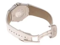 OMEGA オメガ コンステレーション 35MM 123.13.35.60.52.001 SS ステンレススチール  レザーストラップ ホワイト 11P ダイヤモンド クォーツ キャリバー1532 【460】2146000393860