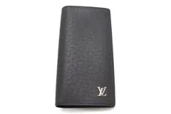 LOUIS VUITTON ルイ・ヴィトン ポルトフォイユ・ブラザ 2つ折り長財布 M30285 タイガ ノワール  イニシャルR.N入り【460】2146000395765 の購入なら「質」の大黒屋（公式）