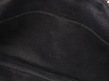 GUCCI　グッチ　タイガー　GGスプリーム　ウエストバッグ　ブラック　PVC/レザー【433】