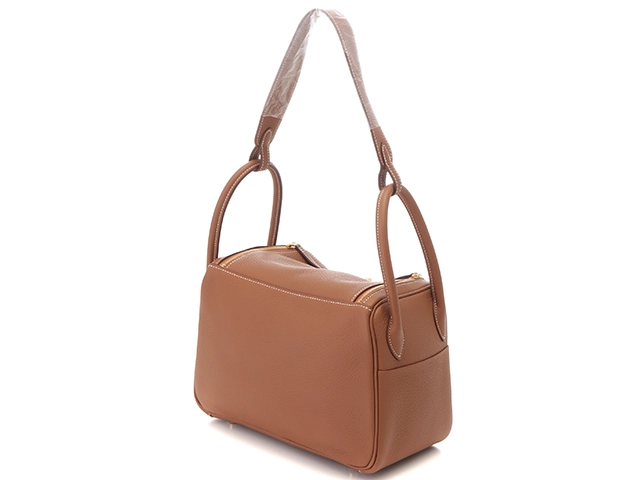 Hermès　エルメス　リンディ26　ゴールドカラー　ゴールド金具　トリヨンクレマンス　W刻印　2024年頃製造　【471】L