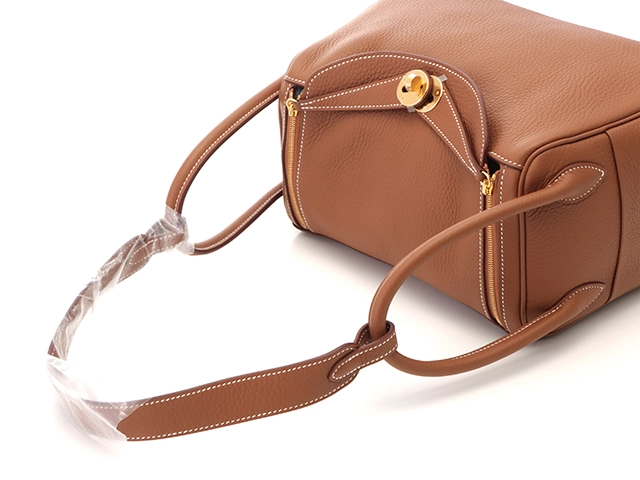 Hermès　エルメス　リンディ26　ゴールドカラー　ゴールド金具　トリヨンクレマンス　W刻印　2024年頃製造　【471】L