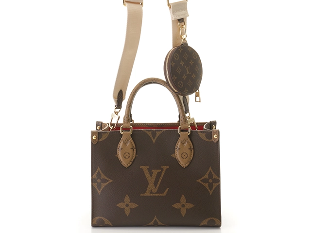 Louis Vuitton ルイ・ヴィトン オンザゴーPM モノグラム・リバース M46373 【430】2146000399435  の購入なら「質」の大黒屋（公式）