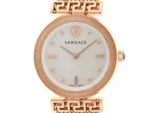 VERSACE  ヴェルサーチ  ミアンダー　VELW01322　ホワイトシェル文字盤　GP　クォーツ　ユニセックス　2146000401251【207】