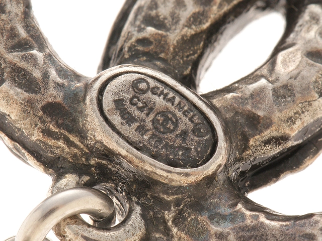 CHANEL シャネル ココマークピアス SS クリスタル フェイクパール 2146000401640【200】