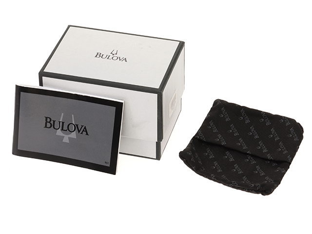 BULOVA ブローバ 21JEWELA 21石 C877644 SS ステンレススチール ブラウン オートマチック【460】