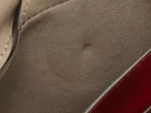 FENDI　フェンディ　フリップ　2wayバッグ　レッド/ベージュ　カーフ【431】2146000404313