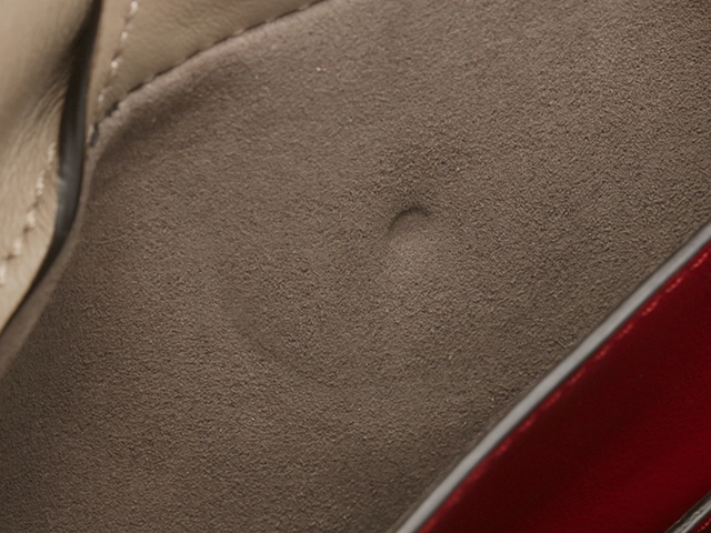 FENDI　フェンディ　フリップ　2wayバッグ　レッド/ベージュ　カーフ【431】2146000404313