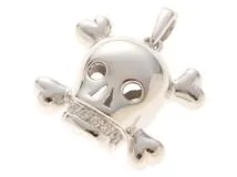 Dior ディオール フィアンセドゥバンパイヤスカル トップ K18ホワイト