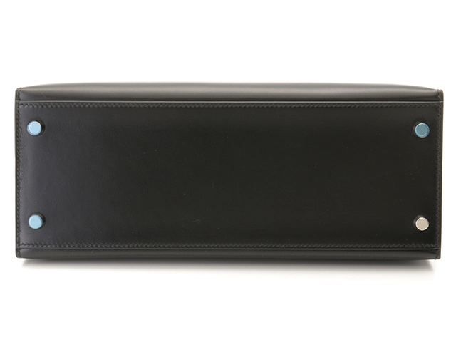 Hermès　エルメス　ケリー28　ブラック　シルバー金具　ボックスカーフ　□J刻印　2006年頃製造　【471】L