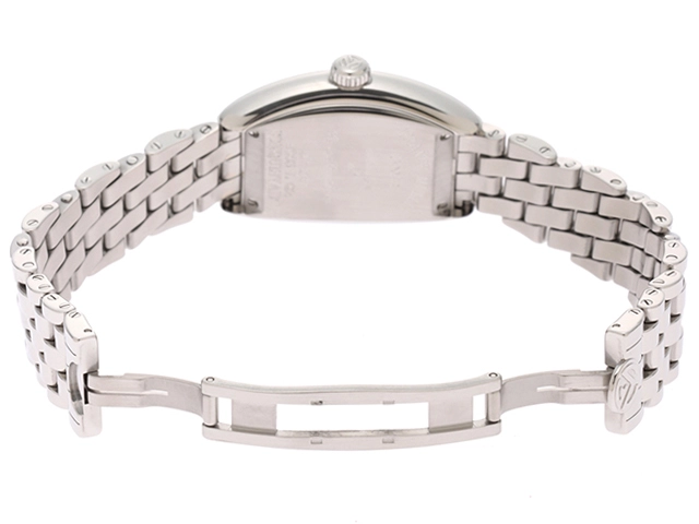 FRANK MULLER　フランクミュラー　時計　コンキスタドール　SS　クオーツ　シルバー文字盤　8005LQZ　【431】2146000406140