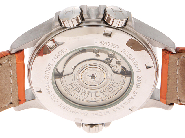 HAMILTON ハミルトン カーキGMT エアレース H776650 ブラック