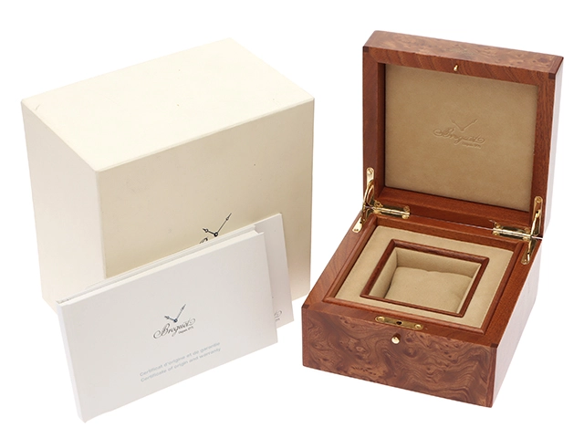 Breguet ブレゲ 腕時計 2010年並行品 マリーンII ラージデイト K18ピンクゴールド/ホワイトゴールド/ラバー グレー／シルバー文字盤 自動巻き【472】SJ