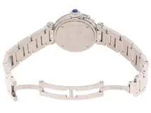 Cartier　カルティエ　W3140007　ミス パシャ　ステンレススチール　シルバー文字盤　クォーツ　レディース　腕時計（2146000410956）【200】C