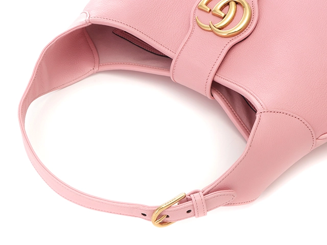 GUCCI グッチ アフロディーテ ミディアムショルダーバッグ ピンク レザー 726274【430】2146000412127