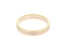 Cartier カルティエ トリニティバンドR ３カラー K18 5.0g 2146000412912【432】